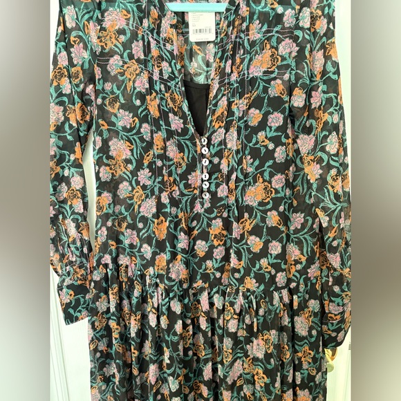 NWT FREE PEOPLE See It Through Dress - Picture 9 of 14